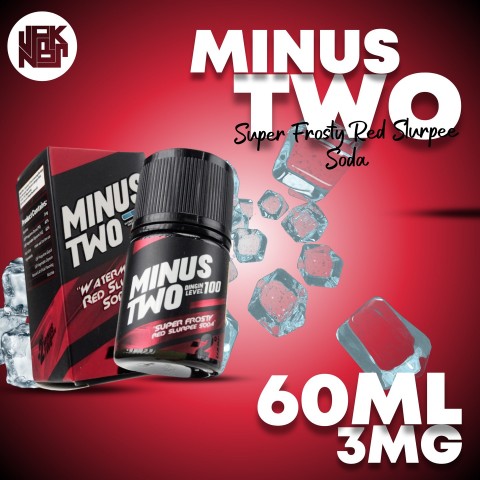 Minus Two V3 Dingin Level 99 Red Slurpee Soda 60ML - Vapekanbaru : Vape Store Pekanbaru 
