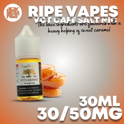 VCT Caramel Salt Nic 30ML - Vapekanbaru : Vape Store Pekanbaru 