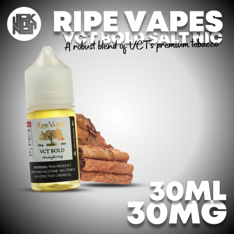 VCT Bold Salt Nic 30ML - Vapekanbaru : Vape Store Pekanbaru 