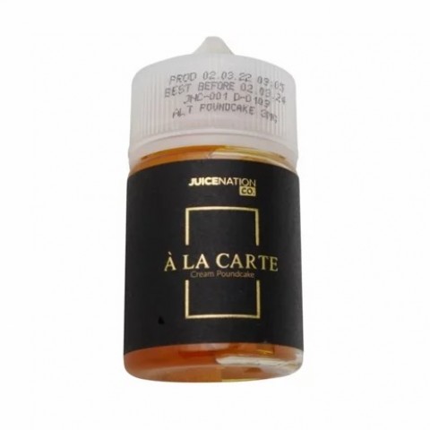 KAKATAVAPE - ALA CARTE HITAM : CREAM POUNDCAKE 60ML 25