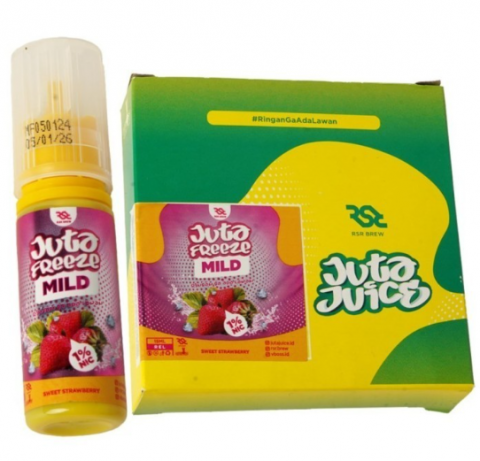 Juta Freeze Sweet Strawberry 15ml - Vapekanbaru : Vape Store Pekanbaru 