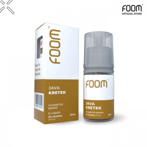 FOOM JAVA KRETEK LIQUID SALTNIC - FOOM LAB GLOBAL 30ML