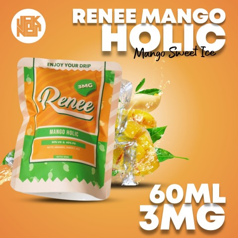 Renee Mango Holic 60ml - Vapekanbaru : Vape Store Pekanbaru 
