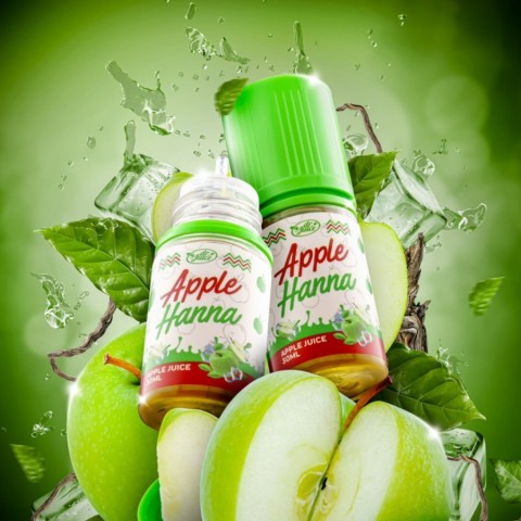 APPLE HANNA APPLE JUICE PODS FRIENDLY 30ML 15MG BY DR JUICE E-LIQUID