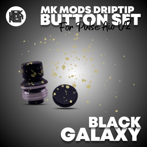 MK Mods Driptip Button Set Pulse Aio V2 Splatter - Vapekanbaru : Vape Store Pekanbaru 