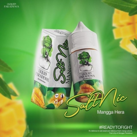 LIQUID PARADEWA MANGGA HERA SALT 30ML 30MG BY R CRAFT E-LIQUID VAPE
