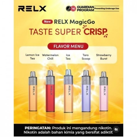 RELX DISPOSABLE MAGIC GO 3500