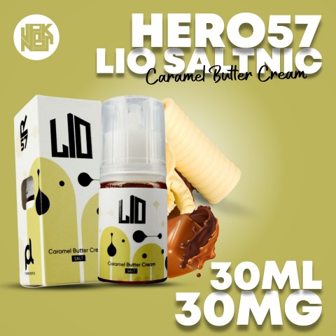 H57 Lio Caramel Butter Salt 30MG 30ML (2024) - Vapekanbaru : Vape Store Pekanbaru 