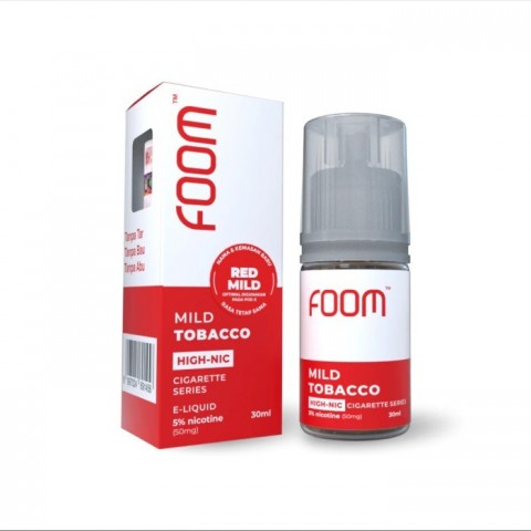 FOOM MILD TOBACCO LIQUID SALTNIC 30ML 50MG