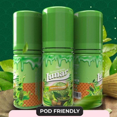 LUNAR JAPANESE ICE CREAM PODS FRIENDLY 30ML BY VAPE ZOO E-LIQUID