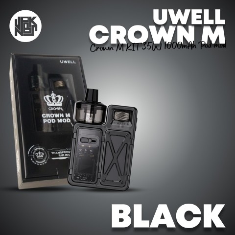 Uwell Crown M 35W 1000mAh Pod Mod - Vapekanbaru : Vape Store Pekanbaru 