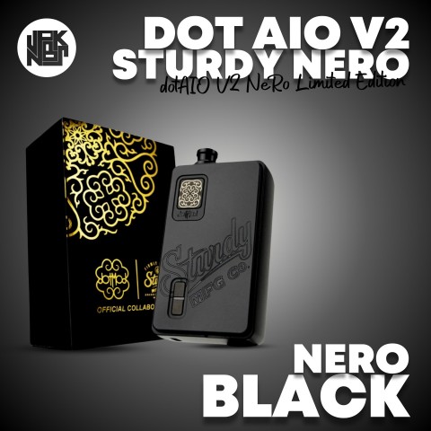 Dotaio V2 Sturdy Nero - Vapekanbaru : Vape Store Pekanbaru 