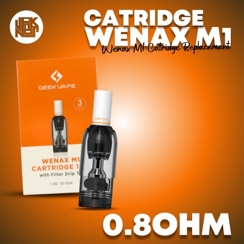 Catridge Wenax M1 0.8 - Vapekanbaru : Vape Store Pekanbaru 
