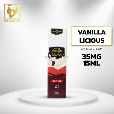 Vanilla licious Salt 15ml - Vapekanbaru : Vape Store Pekanbaru 