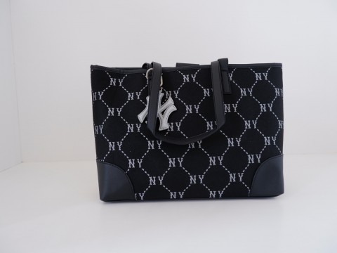 Branded Outlet - MLB DIAMOND MONOGRAM JACQUARD LARGE TOTE