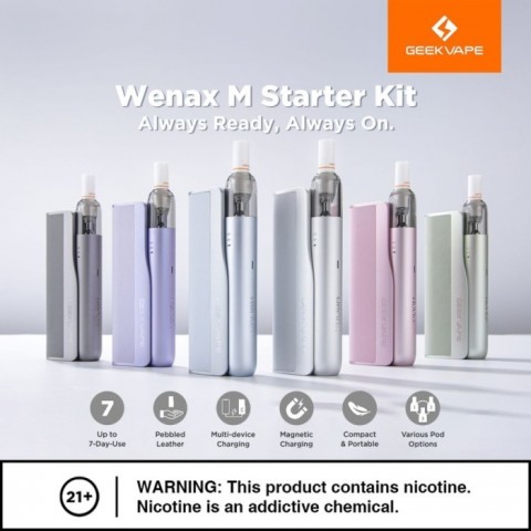 WENAX M STARTER POD KIT 2500MAH POD BY GEEKVAPE