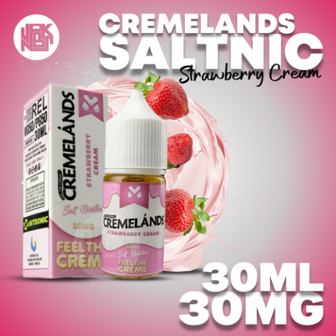 Cremelands Saltnic 30ML - Vapekanbaru : Vape Store Pekanbaru 