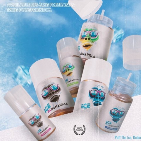 RILLA ICE SERIES 30ML 12MG BY INDONESIA JUICE CARTEL
