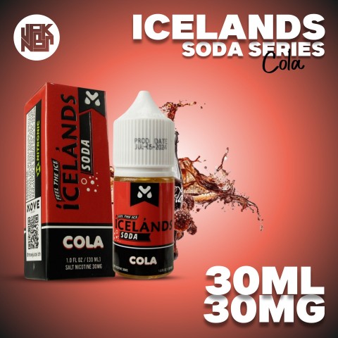 Icelands Soda Salt 30ML - Vapekanbaru : Vape Store Pekanbaru 