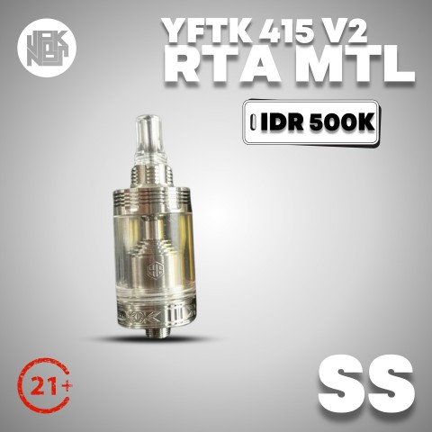 YFTK 415 V2 RTA MTL - Vapekanbaru : Vape Store Pekanbaru 