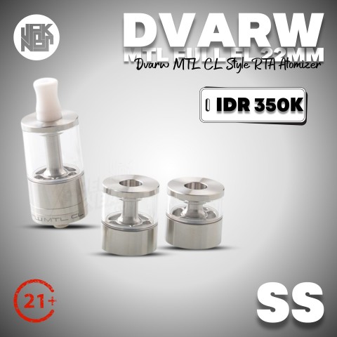 DVARW MTL FULL FL 22MM - Vapekanbaru : Vape Store Pekanbaru 