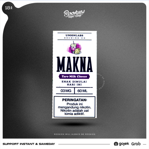 Beli Makna V2 Taro Milk Cheese 60ML | Rookies Vapor