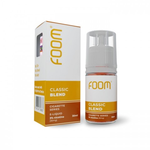 FOOM CLASSIC BLEND SALT NIC 30ML 30MG BY FOOM LAB E-LIQUID