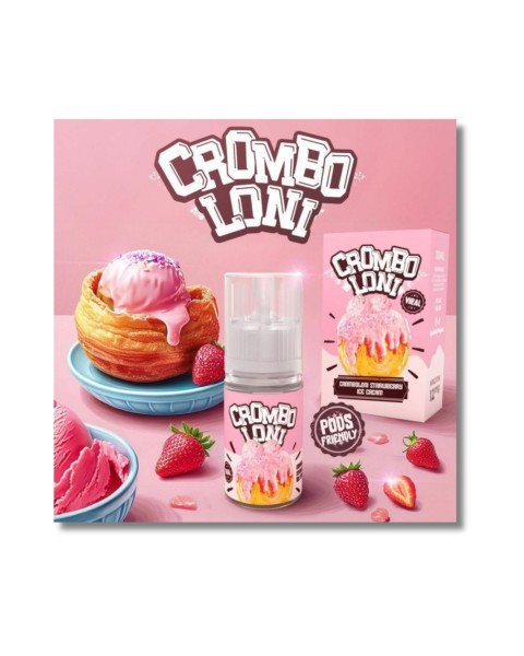 Cromboloni Strawberry Ice Cream Podsfriendly 12MG 30ML (2024) - Vapekanbaru : Vape Store Pekanbaru 