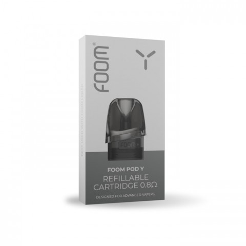 CARTRIDGE FOOM Y POD KIT 2ML AUTHENTIC BY FOOM