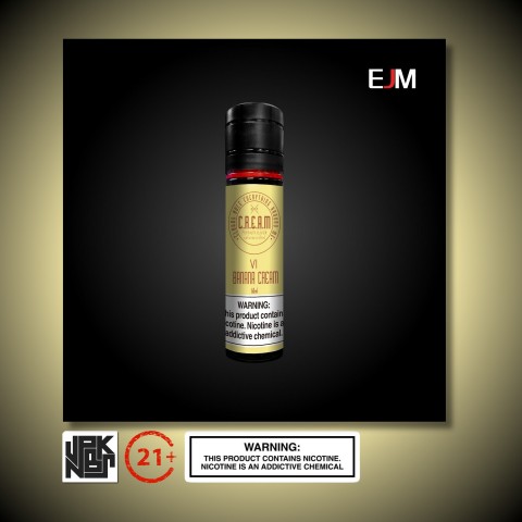 EJM Cream VI Banana Cream 60ML (2024) - Vapekanbaru : Vape Store Pekanbaru 