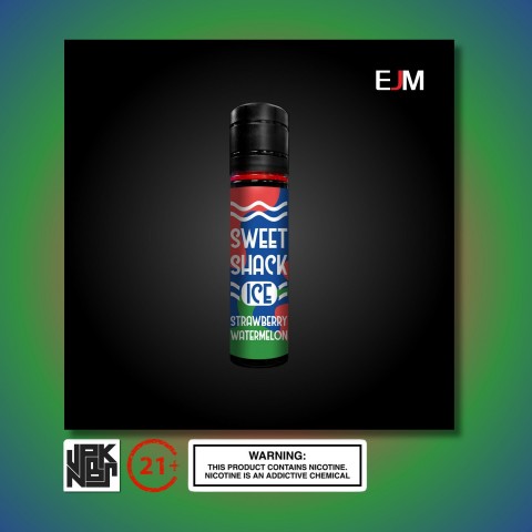 EJM Sweet Shake Strawberry Watermelon ICE 60ML - Vapekanbaru : Vape Store Pekanbaru 