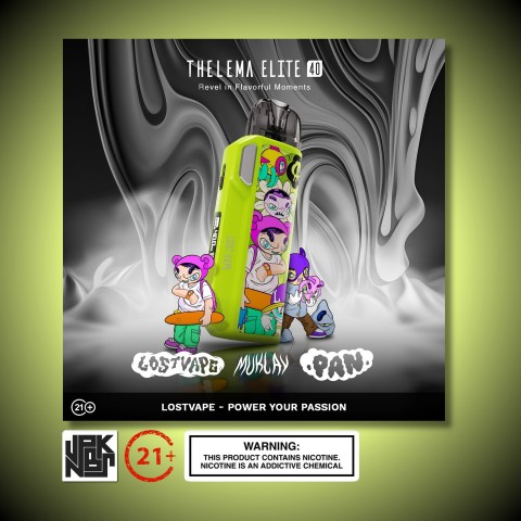 Thelema Elit Aurora Neon Pod Kit - Vapekanbaru : Vape Store Pekanbaru 