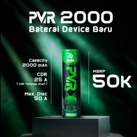 VPR by VRK x TRML Battery - Vapekanbaru : Vape Store Pekanbaru 