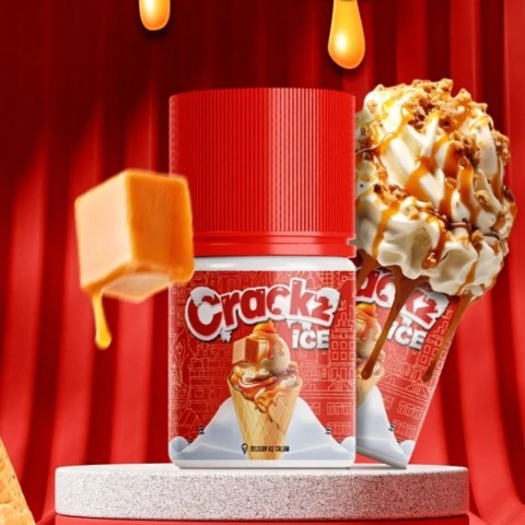 CRACKZ ICE V3 BELGIAN ICE CREAM BY TETRA X VAPEON 60ML LIQUID