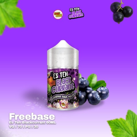 Kaki Lima Es Teh Blackcurrant 60ML - Vapekanbaru : Vape Store Pekanbaru 