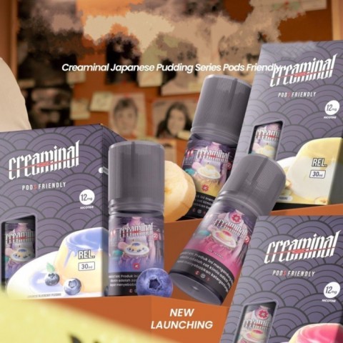 CREAMINAL SERIES PODS FRIENDLY 30ML 12MG BY WISE