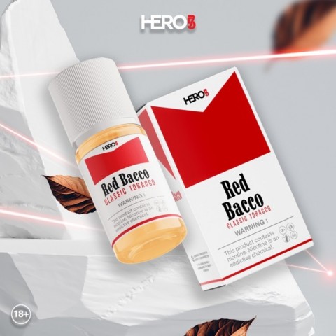 R57 Red Bacco Classic Tobacco Salt Nic 30ML - Vapekanbaru : Vape Store Pekanbaru 