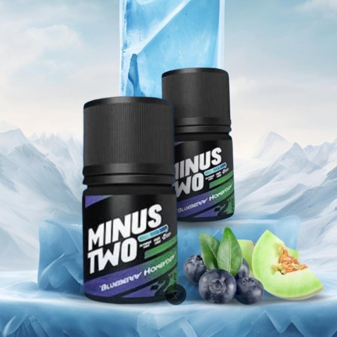 Minus Two V9 Blueberry Honeydew 60ML - Vapekanbaru : Vape Store Pekanbaru 