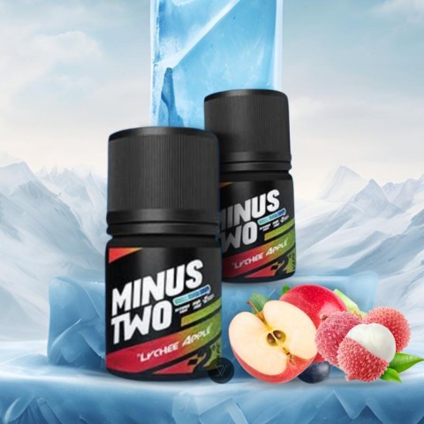 Minus Two V10 Lychee Apple 60ML - Vapekanbaru : Vape Store Pekanbaru 