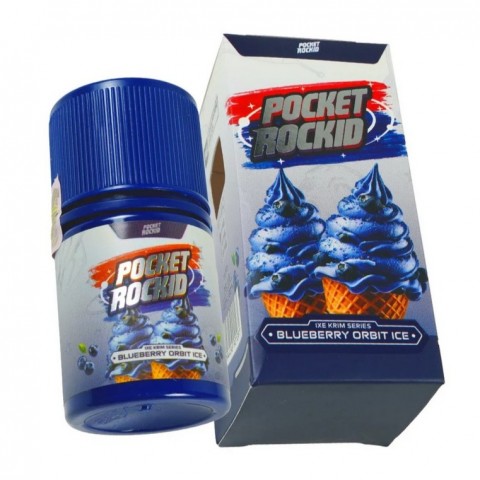 Pocket Rockid Blueberry Orbit Ice 60ML - Vapekanbaru : Vape Store Pekanbaru 