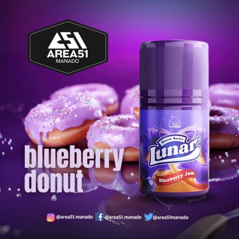 Area51 Katamso - LUNAR - DONUT BLUEBERRY JAM 60ML