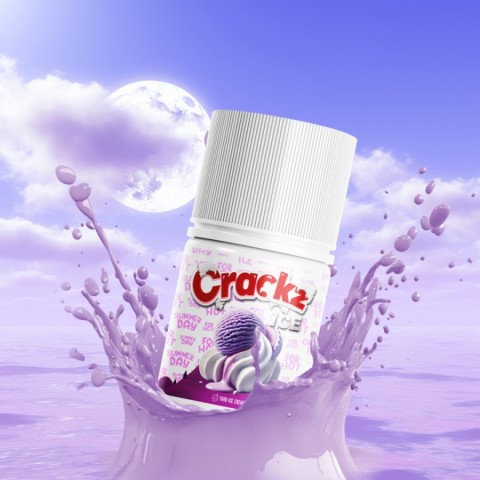 CRACKZ TARO ICE CREAM V6 60ML BY TETRA VAPE ON