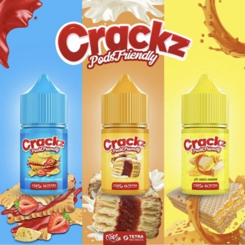 CRACKZ ICE SERIES SALTNIC 30ML BY TETRA