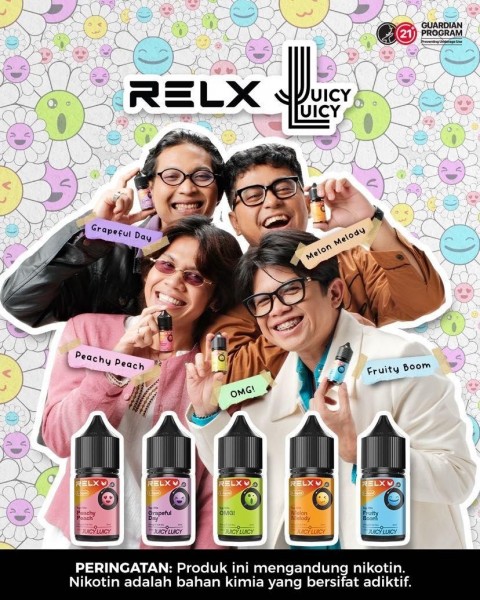 RELX SALTNIC 30ML BY RELX X JUICY LUICY