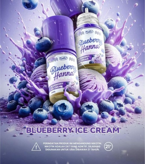 BLUBERRY HANNA APPLE JUICE PODS FRIENDLY 30ML 15MG BY DR JUICE E-LIQUID