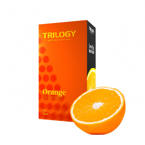 TRILOGY ICE ORANGE WATER SALTNIC 30ML BY TRILOGY X VAPEXPRESS E-LIQUID