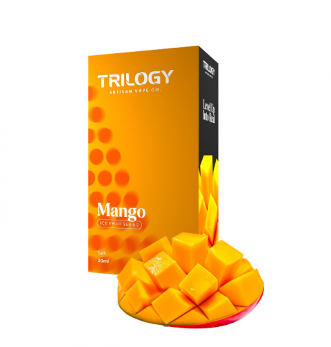 TRILOGY ICE MANGO BURST SALTNIC 30ML BY TRILOGY X VAPEXPRESS E-LIQUID