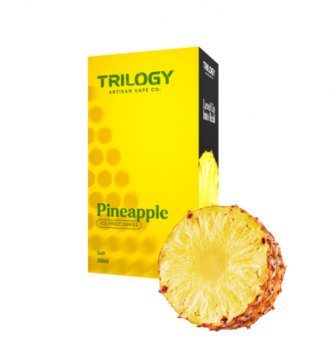 TRILOGY ICE PINEAPPLE BURST SALTNIC 30ML BY TRILOGY X VAPEXPRESS E-LIQUID