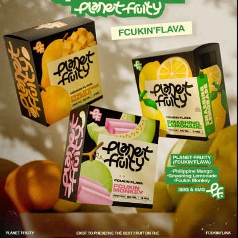 FCUKIN' LAVA PLANET FRUITY 60ML BY PLANET VAPE