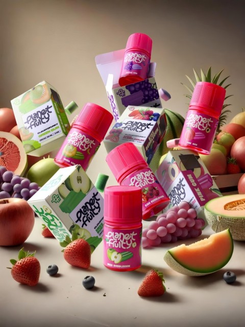 CLOUDY OF FUNKY PLANET FRUITY 60ML BY PLANET VAPE